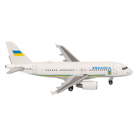 Herpa Wings Flugzeugmodell Ukraine Government Airbus A319 ACJ (1:500)